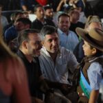 El gobernador Juan Pablo Valdés asistió al Festival Nacional del Auténtico Chamamé Tradicional